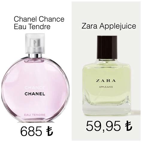 zara parfum chanel chance|zara perfume dupe.